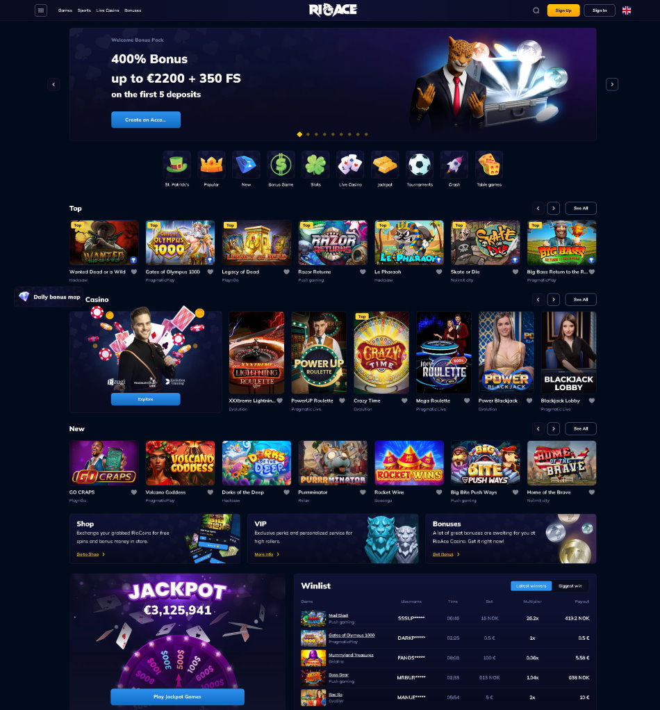 RioAce Casino